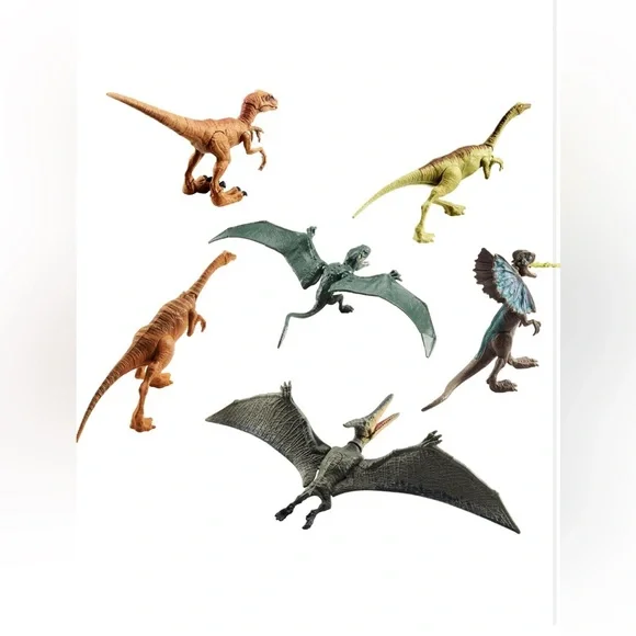 JURASSIC WORLD LEGACY COLLECTION 6-PACK Dinosaurs